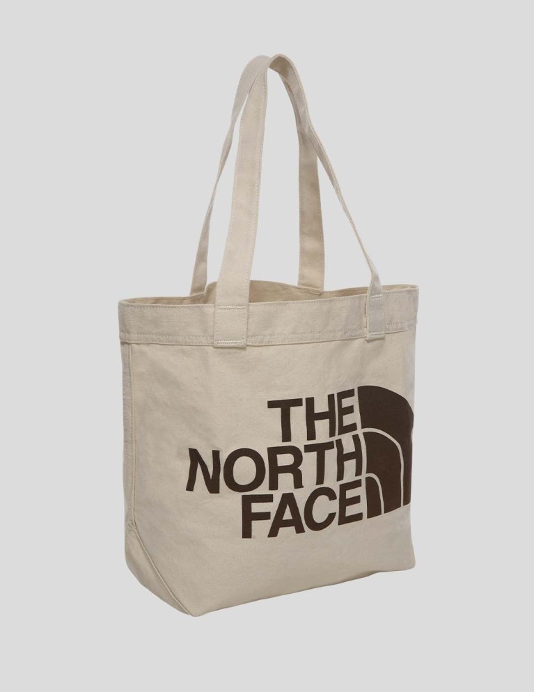 Vários THE NORTH FACE cotton tote tnf white half dome pride print